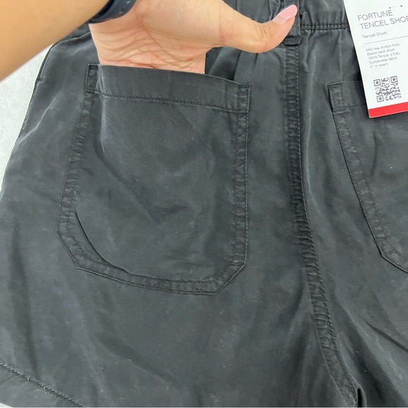 Social Standard by Sanctuary xs shorts washed black Fortune 100% Lyocell pockets - Picture 5 of 10
